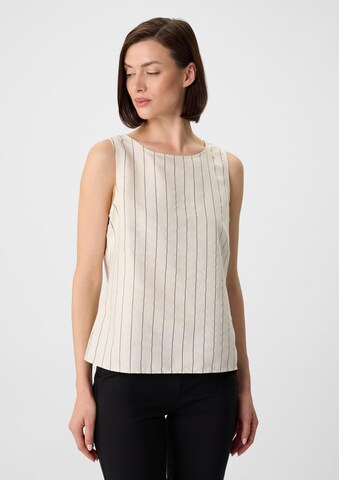 COMMA Blouse in Beige: voorkant