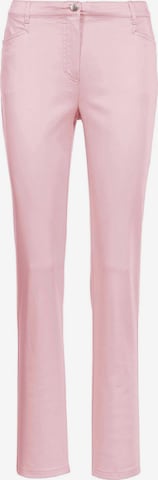 Goldner Pants 'Carla' in Pink: front