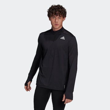 ADIDAS SPORTSWEAR Functioneel shirt 'Own The Run ' in Zwart: voorkant