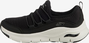 SKECHERS Slip-Ons 'Lucky Thoughts' in Black