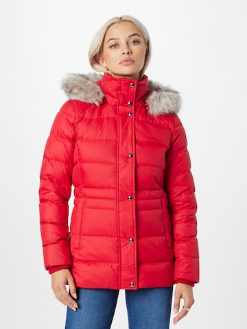 TOMMY HILFIGER Winter Jacket 'Tyra' in Red: front