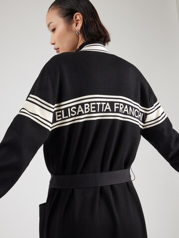 Cappotto in maglia di Elisabetta Franchi in nero