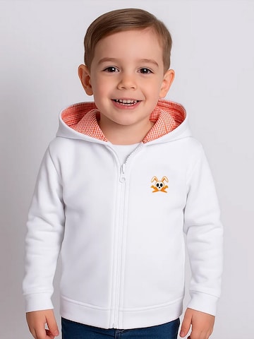 Sweat PAPATE en blanc : devant