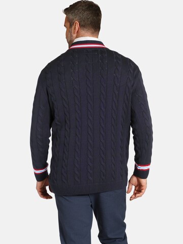 Pull-over 'Duke Ronald' Charles Colby en bleu