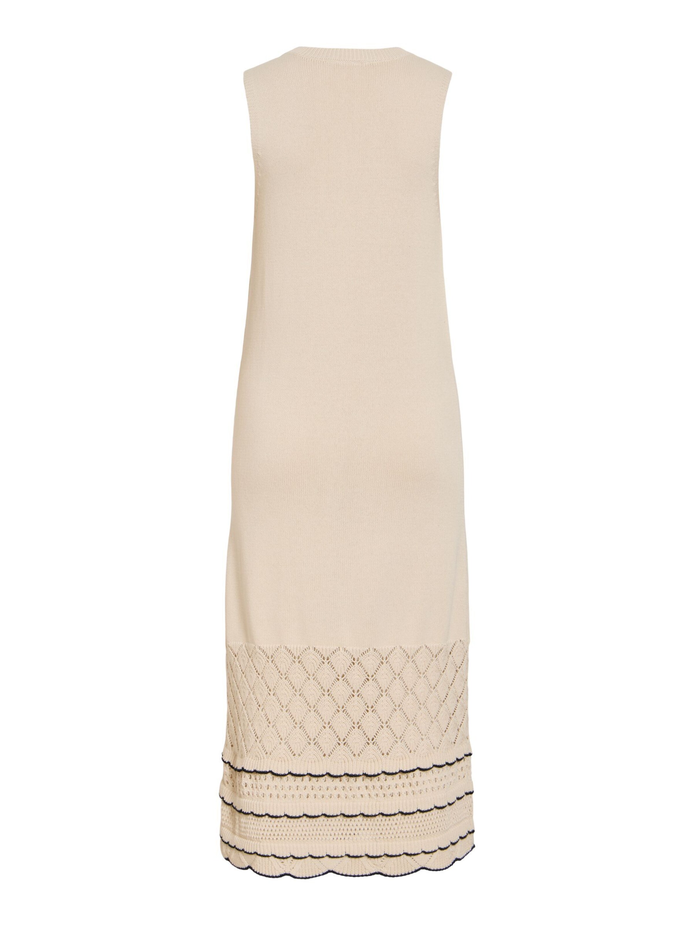 VILA Knit dress 'VIZinnia' in Beige