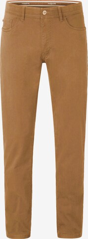 REDPOINT Athletic Pants in Brown: front