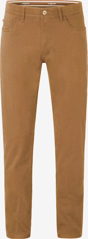 REDPOINT Regular Athletic Pants in Brown: front