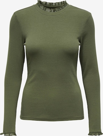 ONLY - Camiseta 'Leslie' en verde: frente