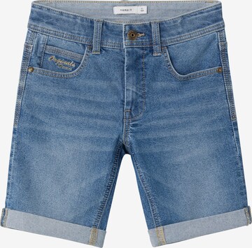 NAME IT regular Jeans 'RYAN' i blå: forside