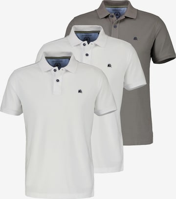 LERROS Shirt 'Basic' in Silber: Vorderseite