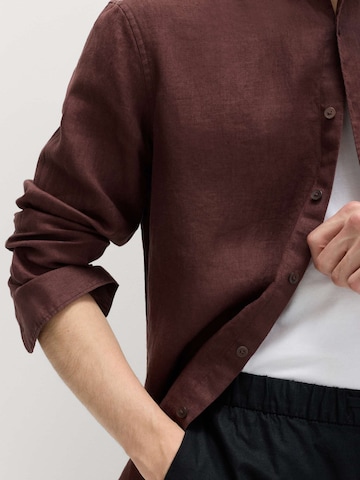 Coupe regular Chemise Marks & Spencer en marron