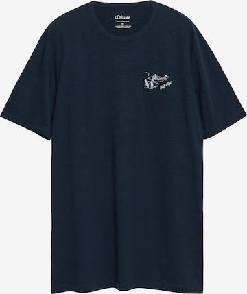 s.Oliver T-Shirt in Blau: Vorderseite