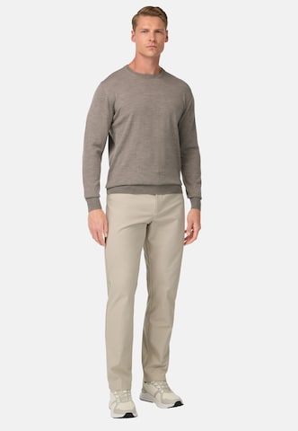 Coupe slim Jean Boggi Milano en beige