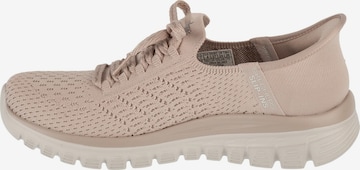 SKECHERS Sneakers laag 'Graceful - First Blush' in Beige: voorkant