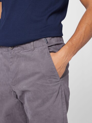 DEDICATED. Normální Chino kalhoty – šedá