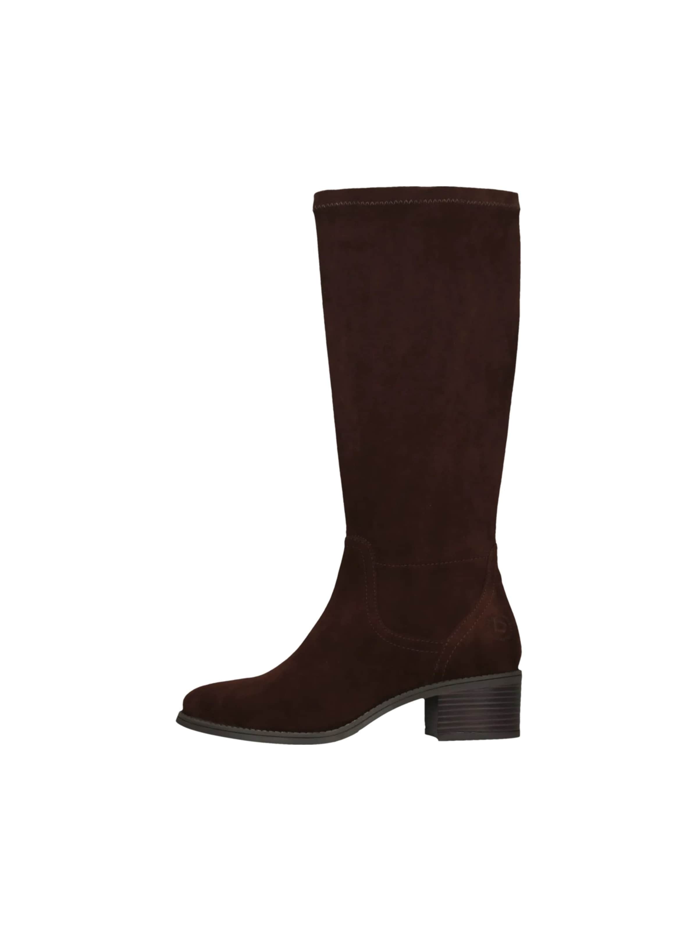 Bottes bugatti en marron : devant