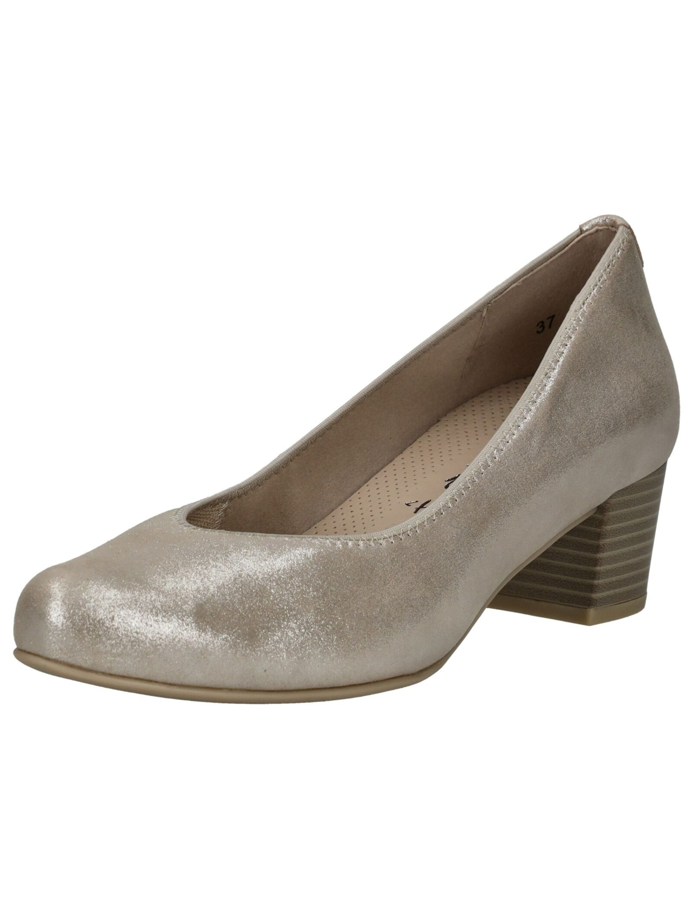 CAPRICE Pumps in de kleur Taupe, Productweergave