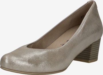 CAPRICE Pumps in Grau: Vorderseite