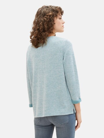 TOM TAILOR Sweater in Blue