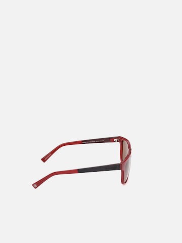 Lunettes de soleil 'Timberland TB00069 Shiny dark red 56/16/140 MAN Sunglasses' TIMBERLAND en rouge