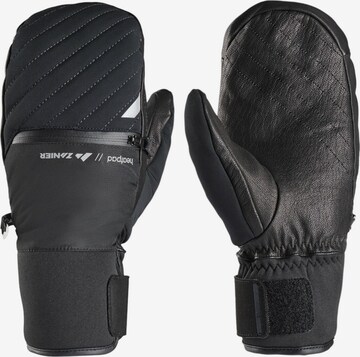 Zanier Athletic Gloves 'Radiator' in Black: front