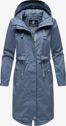 NAVAHOO Raincoat 'Silberperlee' in Blue