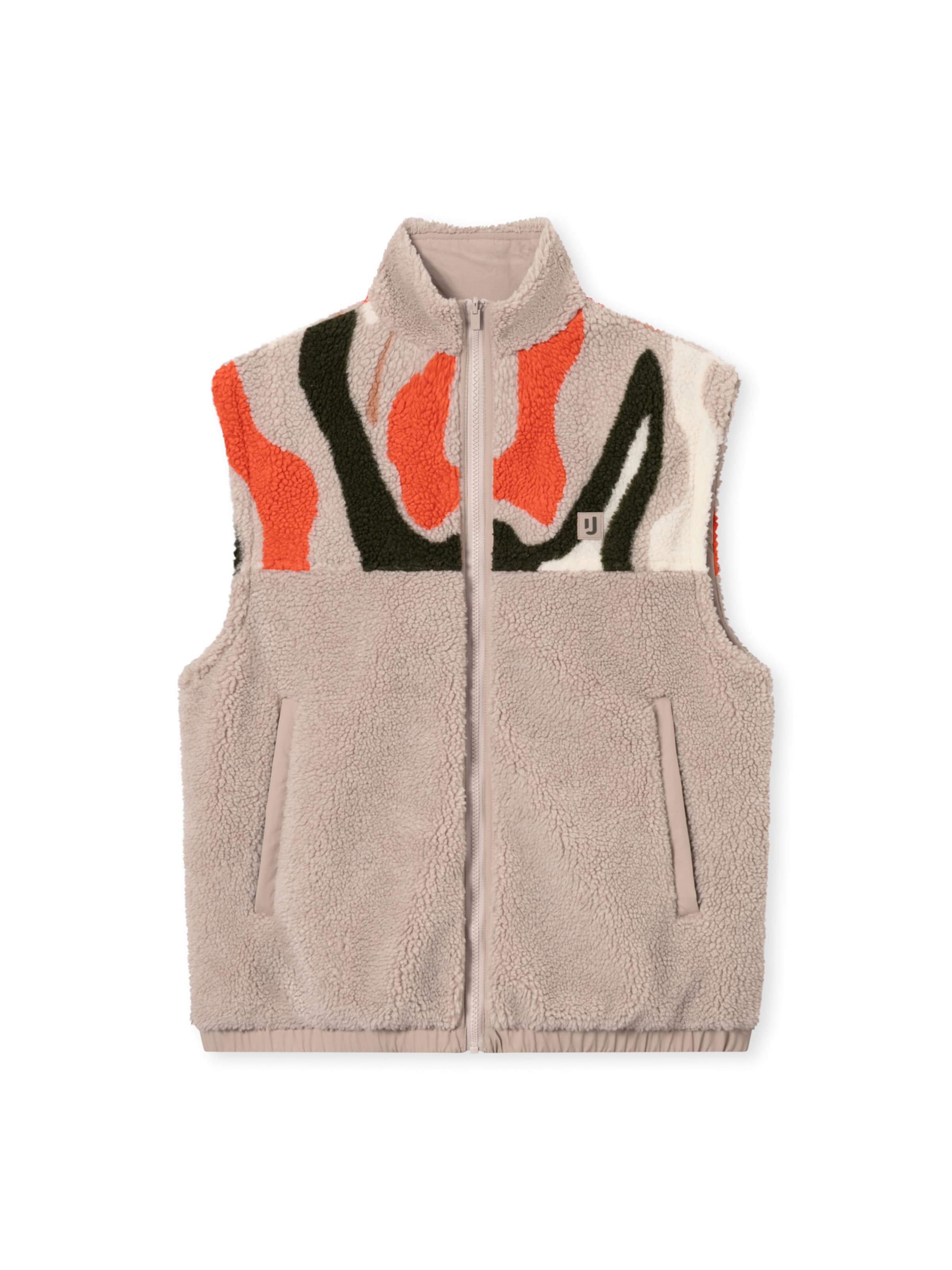 Johnny Urban Vest 'Bryson' in Beige: front