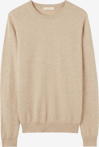 smėlio GOBI Cashmere Megztinis 'Women's Essential Cashmere Crewneck Sweater': priekis