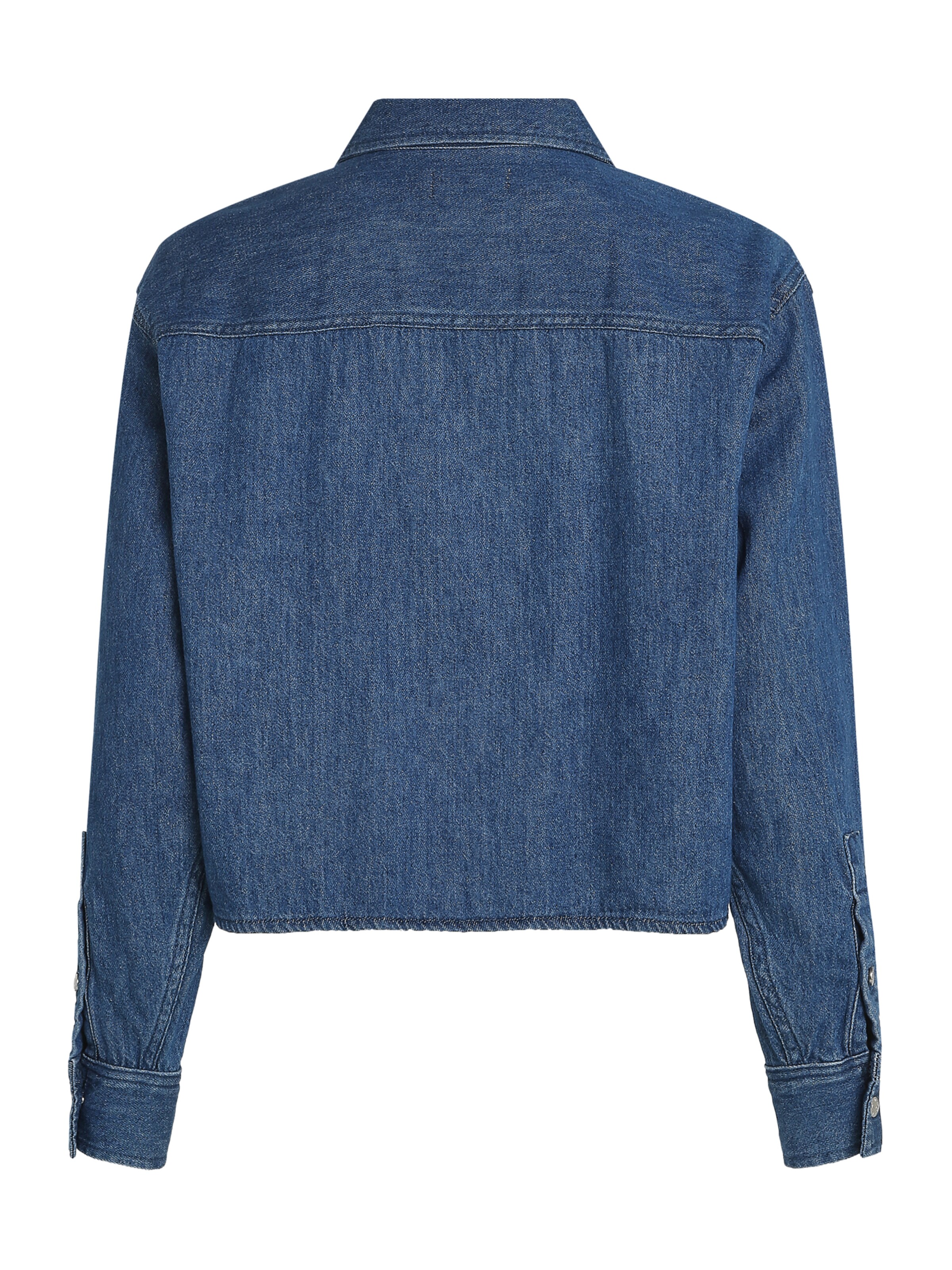 Calvin Klein Jeans Bluse i blå