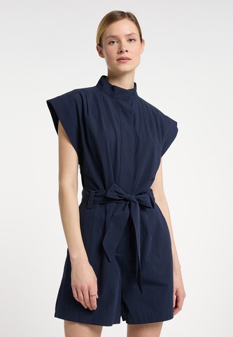 DreiMaster Klassik Jumpsuit in Blauw: voorkant