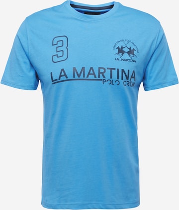 La Martina Μπλουζάκι σε μπλε: μπροστά