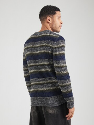 Key Largo Pullover 'MST BASEL' i blå