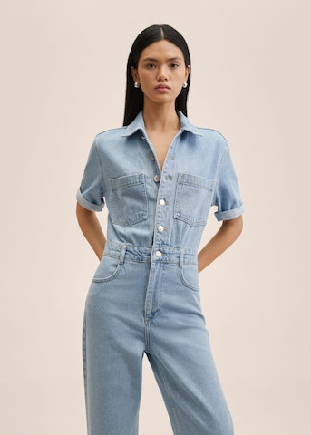 MANGO Jumpsuit 'Alessia' in Blauw