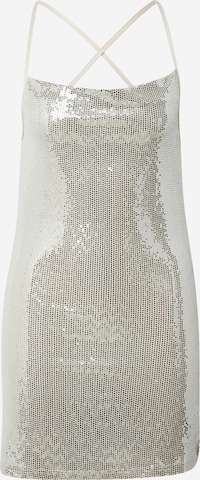 PIECES Dress 'SIRI' in Silver: front