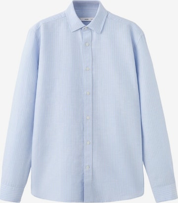 MANGO MAN Regular Fit Hemd 'Rug ' in Blau: Vorderseite