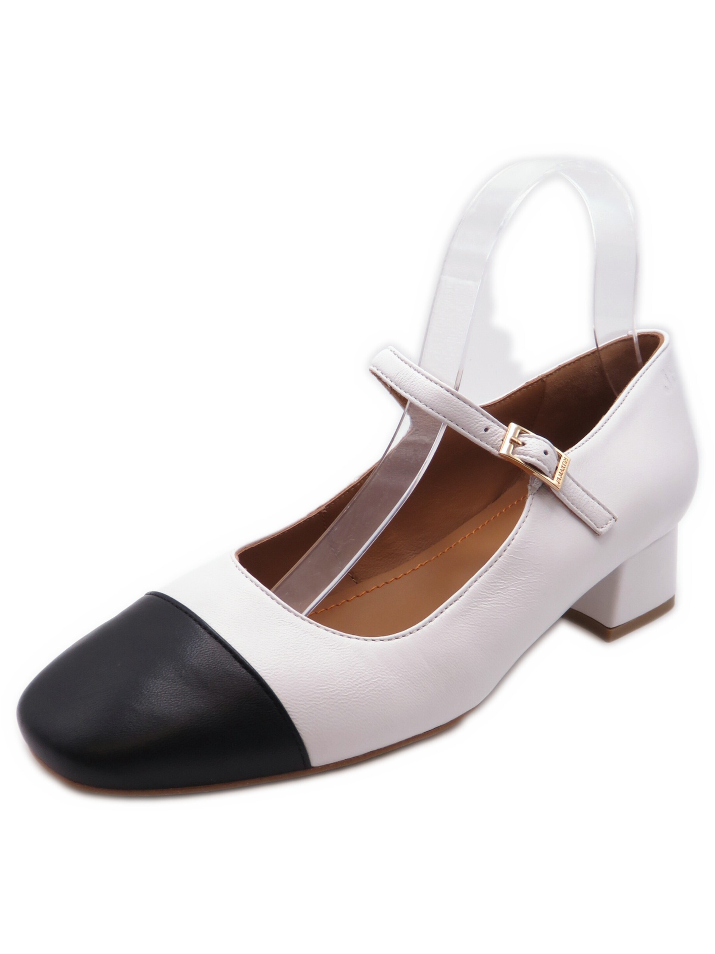 JB MARTIN - Zapatos con plataforma 'Violette' en blanco: frente