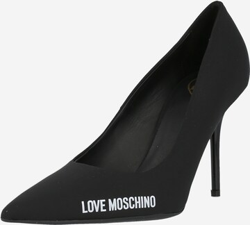 Love Moschino Lodičky – černá: přední strana