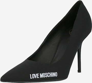 Love Moschino Γόβες σε μαύρο: μπροστά