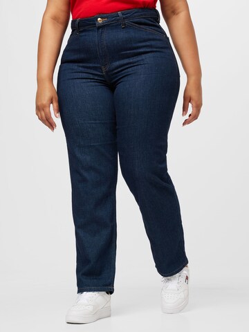 Tommy Hilfiger Curve Regular Jeans in Blauw: voorkant