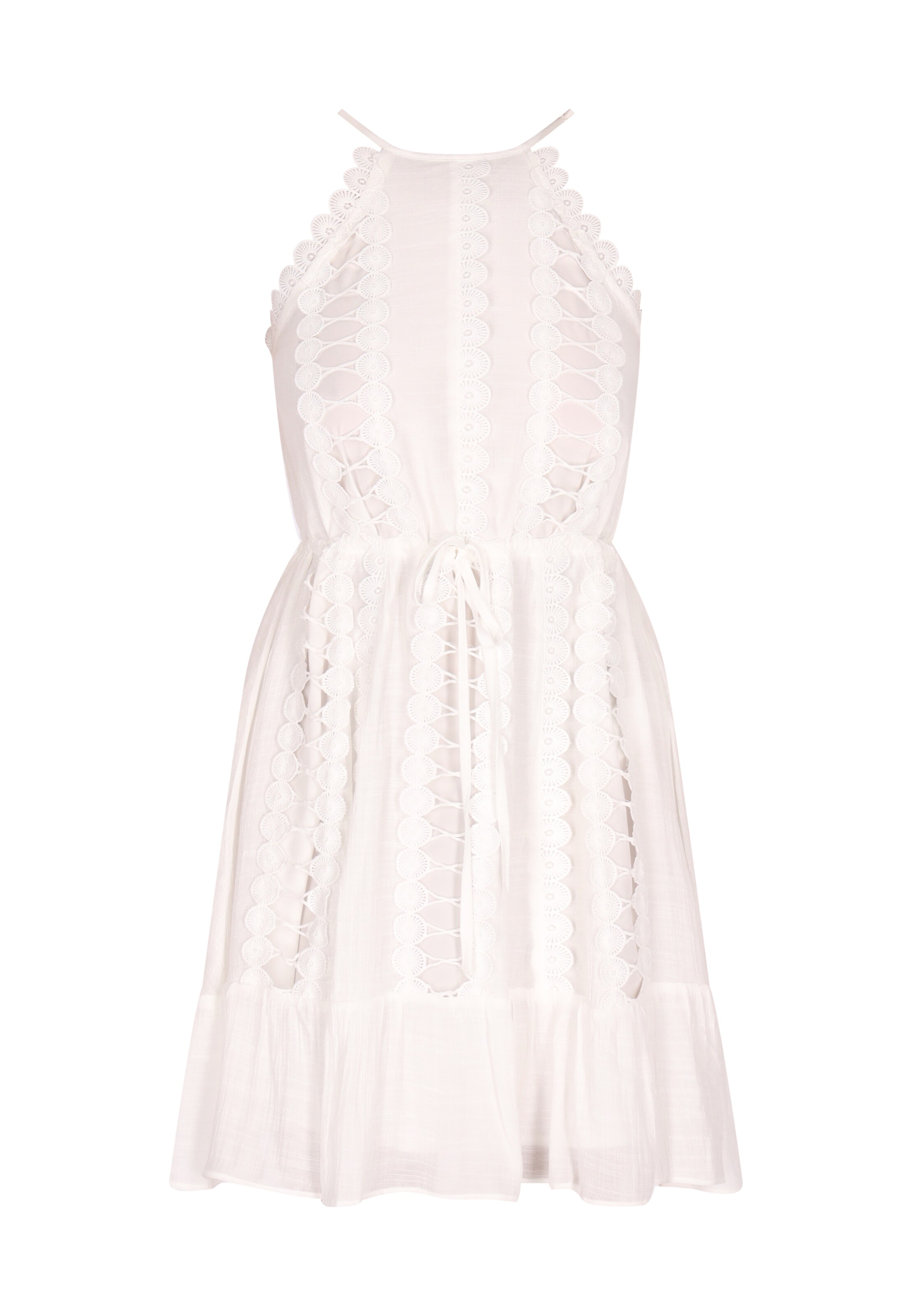 Abito estivo di IZIA in bianco: frontale