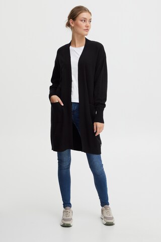 Oxmo Knit Cardigan 'Ritiana' in Black