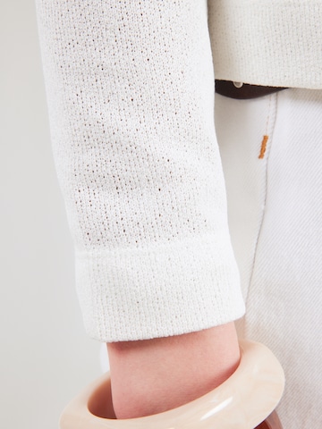 STREET ONE Gebreid vest 'Nette' in Wit