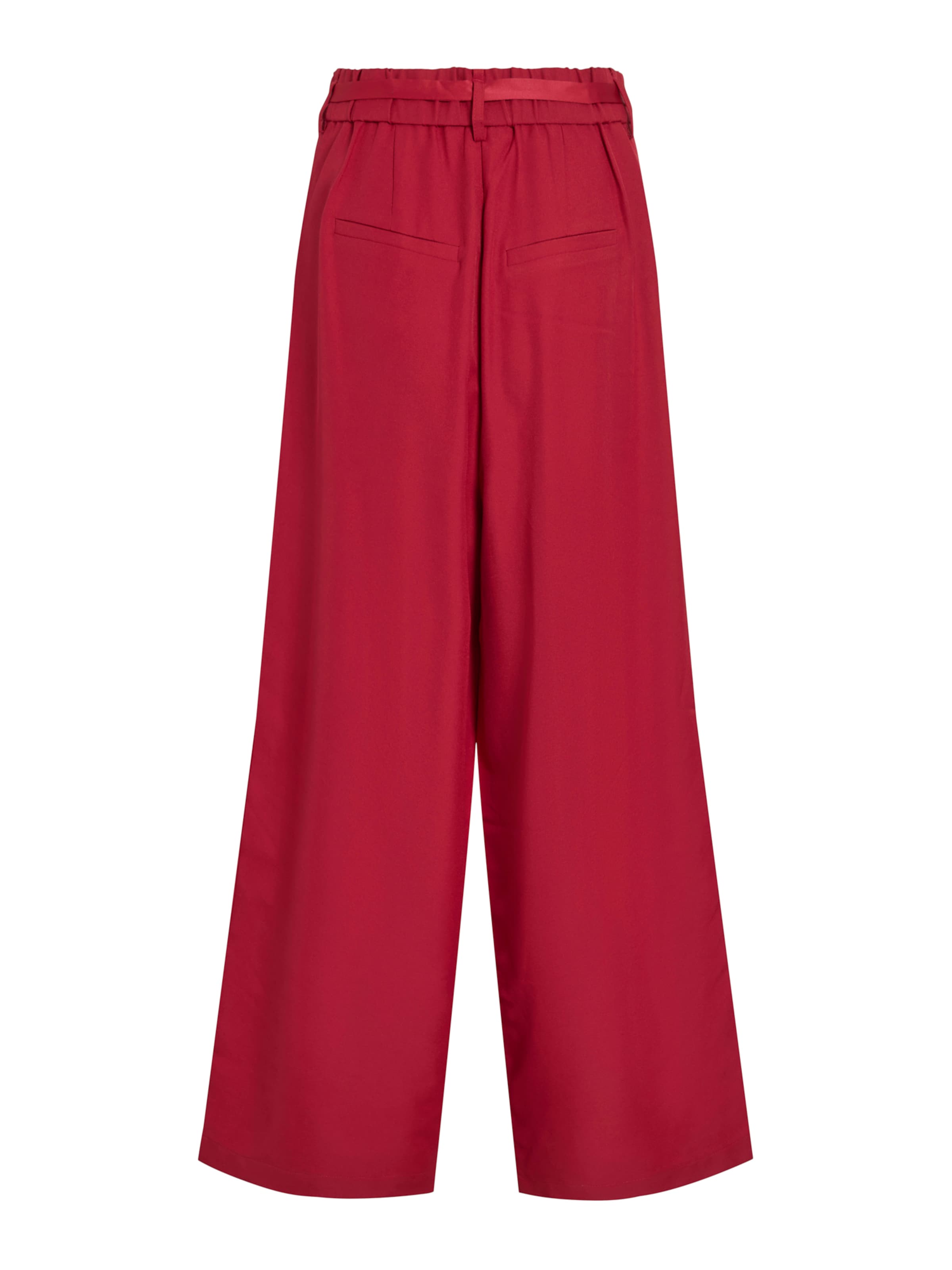 Wide Leg Pantalon 'VICATALINA' VILA en rouge