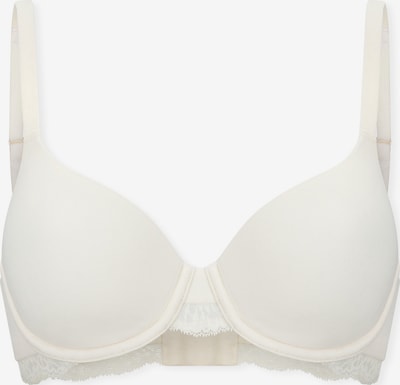 SCHIESSER BH 'Unique Cotton' in offwhite, Produktansicht