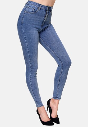 Elara Skinny Jeans in Blauw