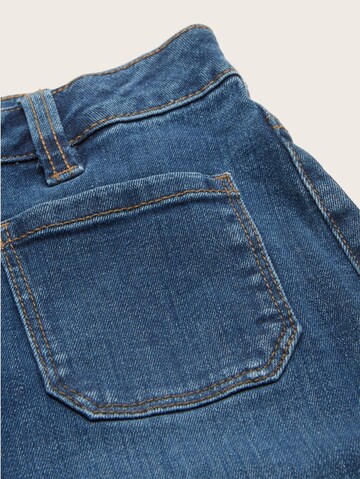 TOM TAILOR Loosefit Jeans in Blauw