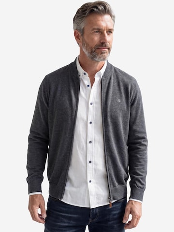 redmond Knit cardigan 'Basic' in Grey