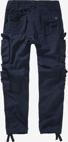 Brandit Slim fit Cargo trousers in Blue