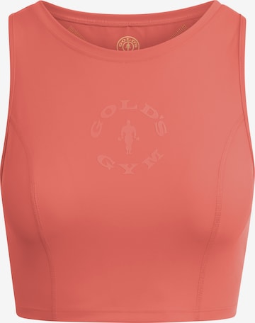 Haut de sport 'LAURA' GOLD´S GYM APPAREL en orange : devant