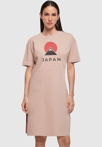 Merchcode Dress 'Japan' in Pink: front